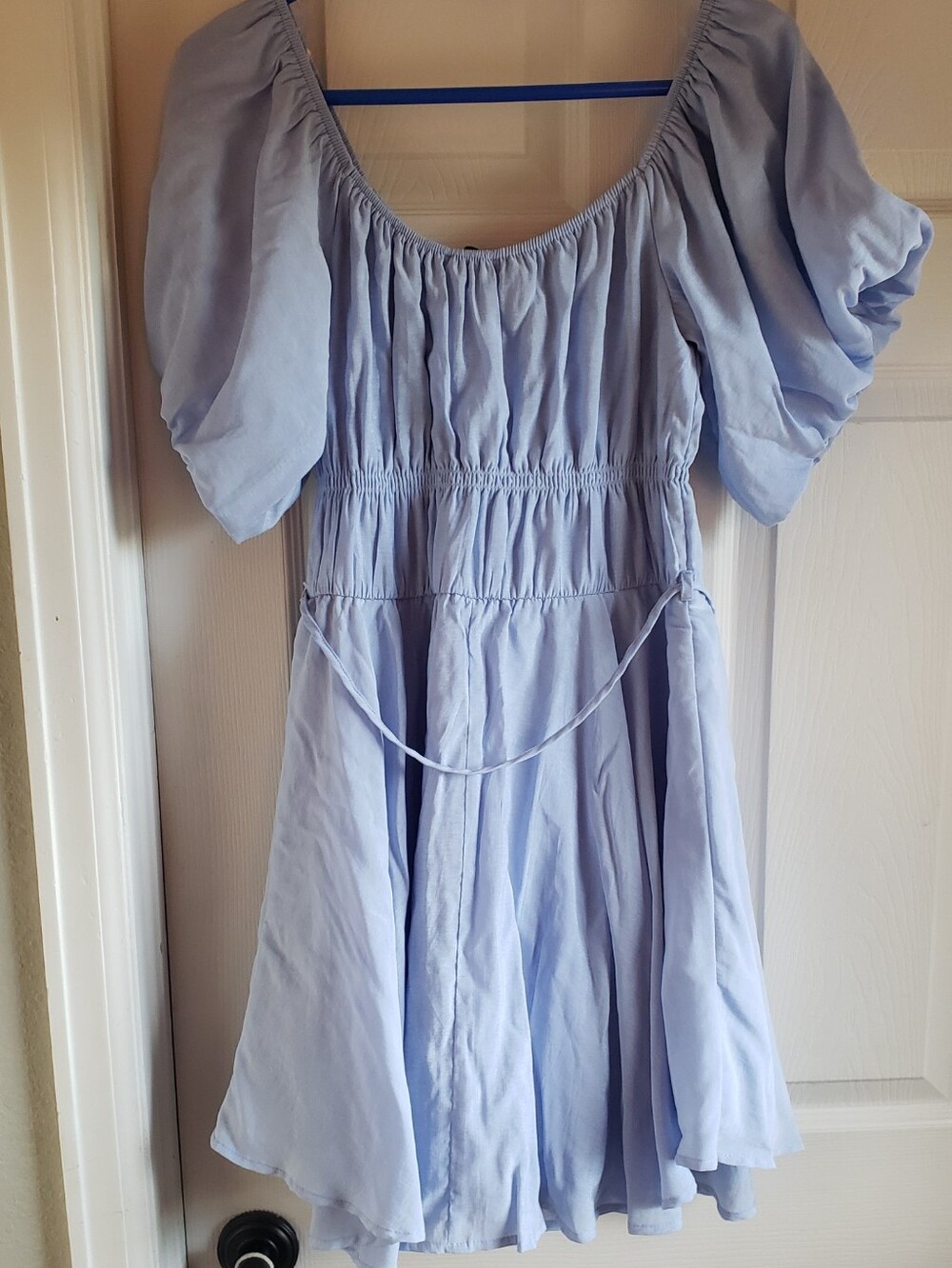 Francescas Light Blue / Purple Dress - Picture 2 of 3